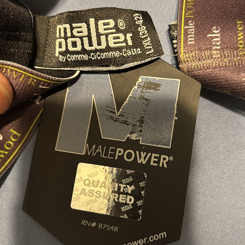 Male Power Thong 2 pack (#15) - Picture 4 of 4